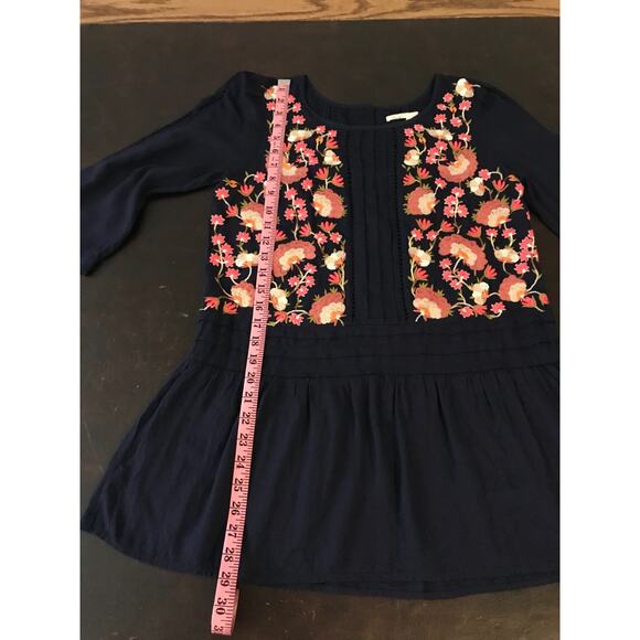 Anthropologie Floreat Luana Embroidered Tunic Blouse - Size 8 - Picture 10 of 13